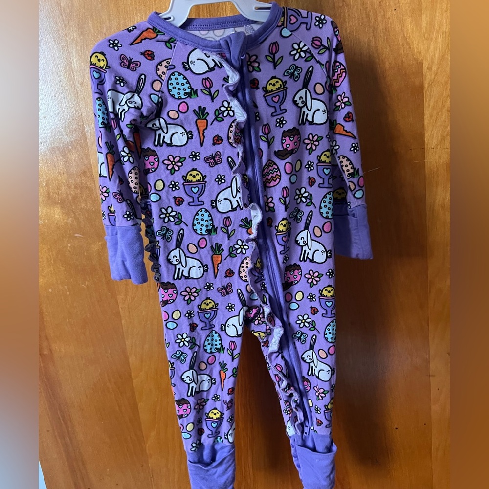 Kiki and Lulu 0 to 3 months bamboo pjs